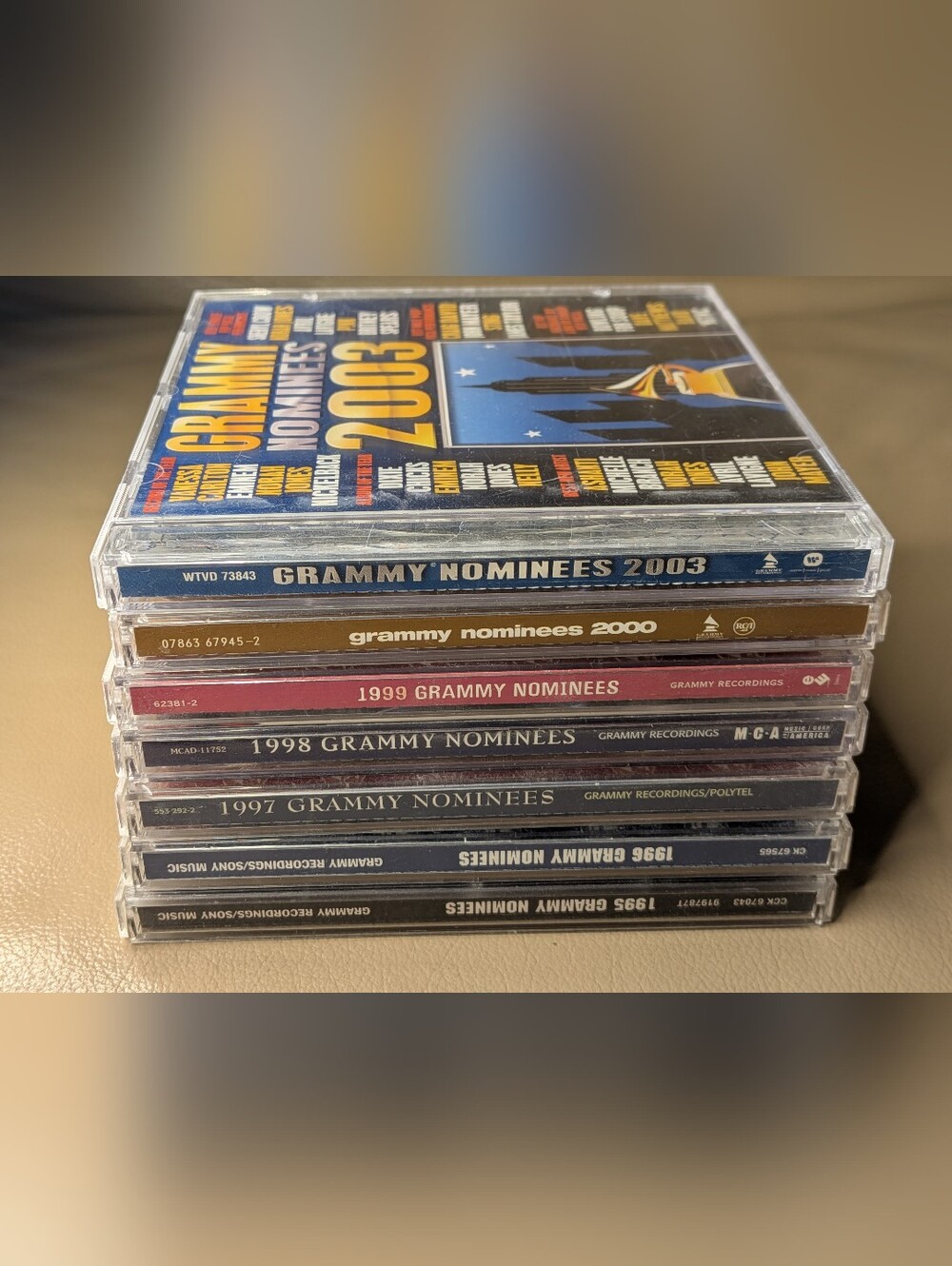 Grammy Nominees CD Collection - 95-00 & 2003